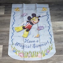 Hamilton Disney Mickey &amp; Friends Holiday Flag Have a Magical Summer -28x40 - £18.73 GBP