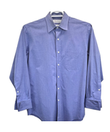 Brooks Brothers Mens Dress Shirt Blue Size 15 Button Up Cuff Sleeve 100%... - £15.10 GBP