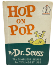 Rare Old Vintage Original Children&#39;s Book Hop On Pop By Dr. Seuss Series 1963 - £9.91 GBP