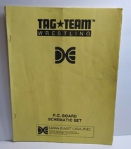 Tag Team Arcade Schematic Set Manual Original Game Wiring Diagrams - £29.97 GBP