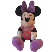 15 inch Disney Baby Minnie Mouse w Easter Egg or Ball  Stuffed Plush Toy NEW - £11.95 GBP