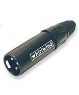 Whirlwind WI3M inline Male XLR Connector high Pro Quality Gold contacts - $147.71 MXN