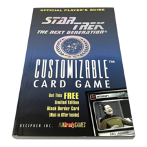 Star Trek The Next Generation Customizable Card Game Official Player&#39;s G... - $11.29