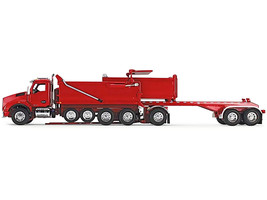 Kenworth T880 Quad-Axle Dump Truck Rogue Transfer Tandem-Axle Dump Trailer Viper - $175.44