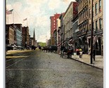 Genesee Street View From Bagg&#39;s Square Utica NY New York UNP UDB Postcar... - $3.91