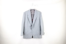 Deadstock Vtg 50s Rockabilly Mens 39R Wool 1 Button Suit Jacket Sport Co... - $98.95