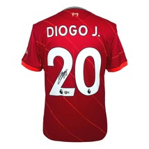 Diogo Jota Autographed Liverpool Jersey BAS COA Signed Portugal Soccer - £467.86 GBP