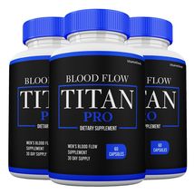 3 Pack Titan Pro Supplement, Max Strength Formula For Men, TitanPro Pills - $97.98