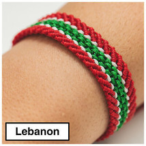 Libanon Flagge Armband, Patrioten Geschenk, Weltflagge Armband Libanese,... - £14.16 GBP+