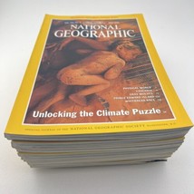 National Geographic Magazine Vintage Mixed Lot Of 13 From 1994 1995 1997 1998 - £14.78 GBP