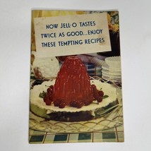 1934 Now Jell-o Tastes Twice As Good Booklet Recipes Advertisement Vintage - $15.90