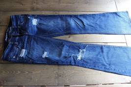 American Eagle Artist Jeans Sz 0 Stretch 24.5 x 30.25 - £30.13 GBP