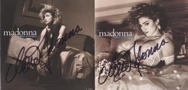 2x Signed MADONNA CD Autographed Like a Virgin - £160.25 GBP