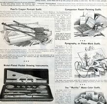 Artist Drawing Instruments Material 1897 Advertisement Victorian Full Pa... - $24.10 CAD