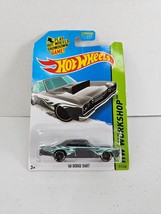 NEW 2014 Hot Wheels #211 HW Workshop-Heat Fleet &#39;68 DODGE DART Gray Variant - $3.99