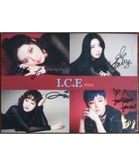 I.C.E - Shameless Signed Autographed Single Album CD 2018 K-Pop 뻔뻔해 ICE ... - £51.36 GBP