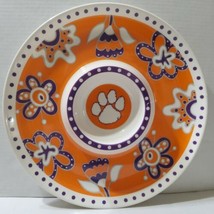 Clemson Tigers Chip and Dip Tray Melamine 14” Football Officially Licensed  - £22.09 GBP