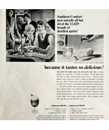 1972 Southern Comfort Advertisement Life XL Vintage Sour Recipe - $20.98