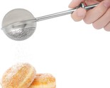 Flour Duster For Baking, One-Handed Operation, 304 Stainless Steel Powde... - £11.96 GBP
