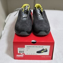 New Puma Touring Low Mens Size 10 Gray Yellow Composite Toe Safety Worki... - $1,436.75 MXN