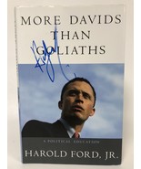 Harold Ford Jr. Signed Autographed &quot;More Davids Than Goliaths&quot; H/C Book - $49.99
