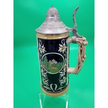 Vintage Munchen Frauenkirche u. Rathaus 9” German Style Beer Stein w/ Lid - $22.12