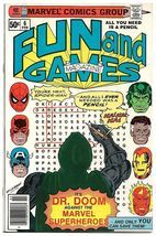 Fun And Games Magazine #6 (1980) *Marvel Comics / All You Need Is A Pencil* - $11.00