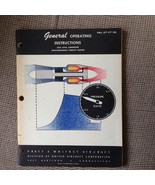 Pratt &amp; Whitney DUAL AXIAL COMPRESSOR NonAFTERBURNING TURBOJET ENGINES B... - $43.45 CAD