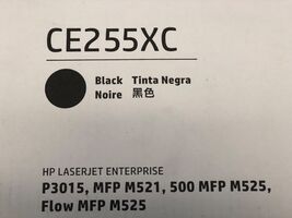 NEW Genuine HP 55X (CE255XC) Black High Yield Toner Cartridge - Factory ... - $144.53