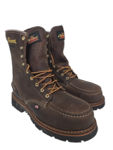 Thorogood Men&#39;s 8 &quot;Steel Toe WP 804-3898 &quot;Made In USA&quot; Moc Toe Work Boot... - $156.74
