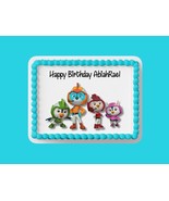 Custom Edible Birthday Cake Topper/ Peel like a sticker - $181.44 MXN