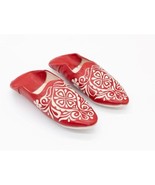 Leather slipper, Moroccan slipper, handmade, mom gifts, slipper - $128.56 CAD