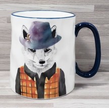 Signature Housewares Hipster Fox 10 fl. oz. Stoneware Coffee Mug Cup - £12.39 GBP