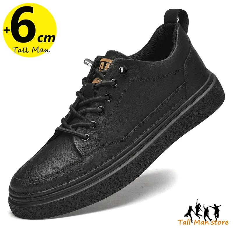 Tall Man Lift Chunky Sneakers Elevator Shoes Men Height Increase Insole ... - $81.86