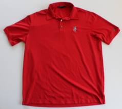 Stanford University Nike Tiger Woods Collection Embroidered Mens Polo Sz M - £18.27 GBP