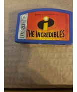 LEAP FROG The Incredibles Disney Pixar Leapster Learning Game Console Ca... - $7.50