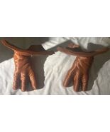 E.T. The extra terrestrial prop feet pair Left Right plastic molded - $77.42