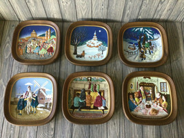 Lot of 6 Royal Doulton John Beswick Limited 1973 Plate Plaque Framed to ... - $55.75