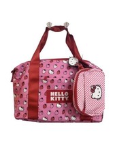 Hello Kitty Strawberry Duffle Weekender Bag Brand New Ships ASAP - £52.16 GBP