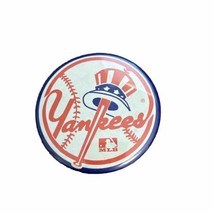 Vintage 70sNew York Yankees Button Pin MLB 3.5&quot; Wide - $12.00