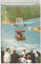 Postcard Aero Cable Car Crossing The Whirlpool Niagara Falls Ontario - £2.83 GBP