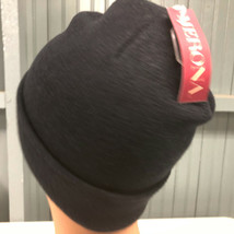 Youth Black Merona One Size Stocking Cap Hat - £5.41 GBP