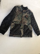 Polo Ralph Lauren Puffer Jacket Kids 4/ 4T  Camo Quilted - £49.75 GBP