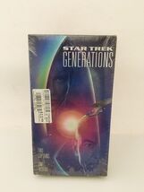 Star Trek: Generations (NEW SEALED VHS 1995) Patrick Stewart, William Sh... - $47.50