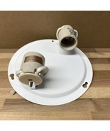 HAMPTON BAY 52 in. Corwin Silver Ceiling Fan Light Kit Fitter Asmbly 100... - $189.26 MXN