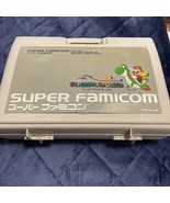 Super Famicom SFC SNES Cartridge Case game Super Mario World Carry Case ... - £76.88 GBP