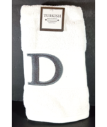 Monogrammed TURKISH TOWEL LETTER D TURKISH INDULGENCE 100% Cotton Hand T... - $11.39