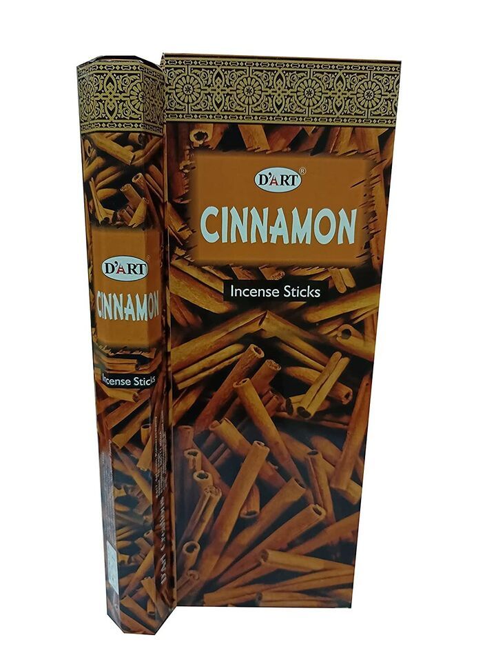 D'Art Cinnamon Incense Sticks Export Quality Fragrance Agarbatti 120 Sticks - $17.26