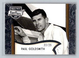 2011 Press Pass Fanfare #81 Paul Goldsmith Silver #/25 - $15.95