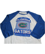 Florida Gators T-Shirt  Raglan Sleeves Size Large Football NCAA - £10.84 GBP